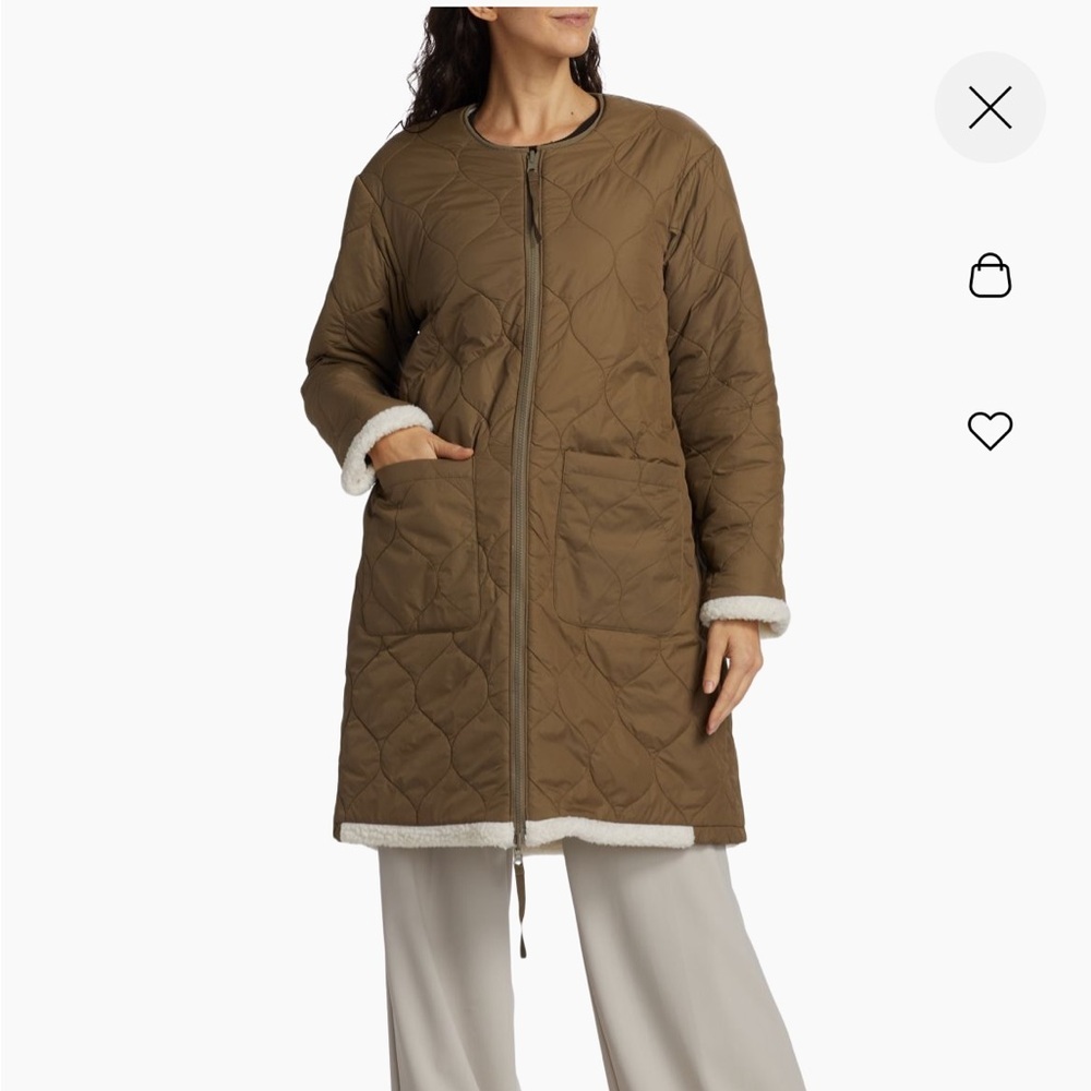 NWT Rails Reversible Jacket Oversized Small Sherp… - image 2